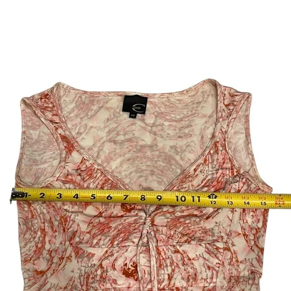 JUST CAVALLI boho fairycore floral midi dress Size:42 - Picture 10 of 11